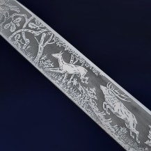 German Weimar Period Hunting or Forestry Association Hirschfanger, By E and F Horster, Solingen - 7